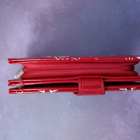 Mermaid Wallet NWT - Shagwear - Red Vegan Leather - New With Tags - Picture 9 of 9